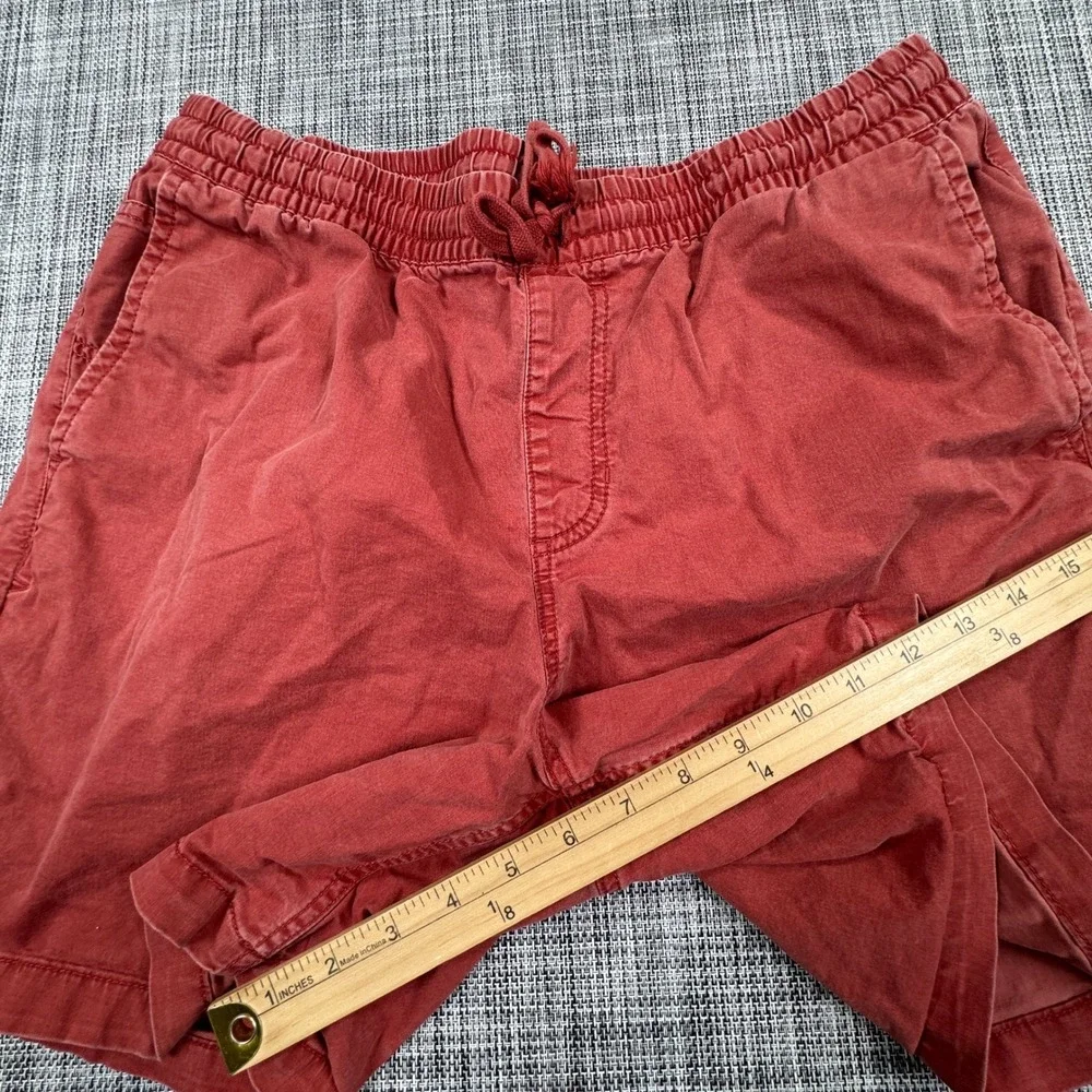 Vans Mens Range Elastic Relaxed Fit Chino Shorts Burnt Red Large Skateboarding